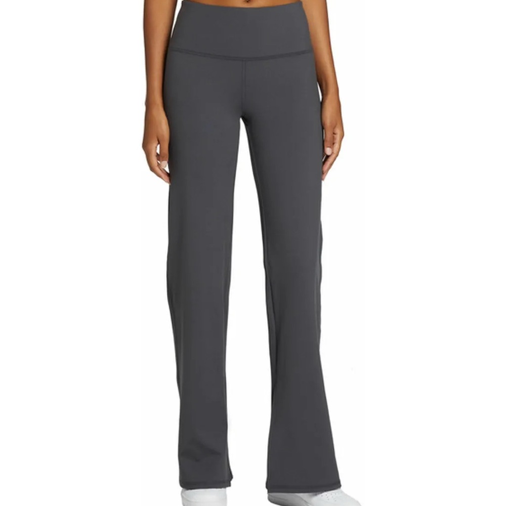 DSG Momentum Split Wide Leg Yoga Leisure Sporty Pants Carbon Grey Women’s XSmall